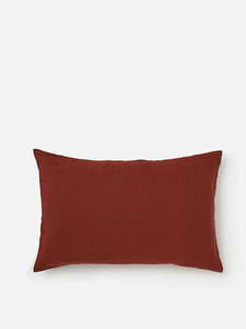 Citta: Città | Brick Linen Pillowcase Pair