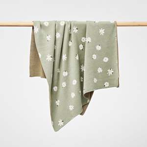 All Brands: Over The Dandelions | Daisy Organic Cotton Blanket