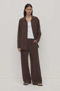 Assembly Label | Betty Silk Pant | Ganache