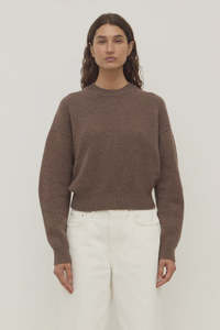 Clothing: Assembly Label | Benny Knit | Cocoa Marle