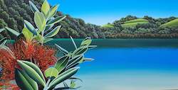 Sold Art Work: Teal Bay Lagoon