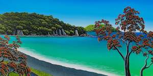 Original For Sale: Summer at Helena Bay