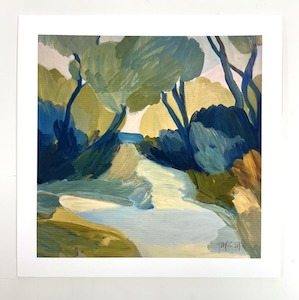 Georgina Hoby Scutt: River in Spring Light, Limited Edition Print