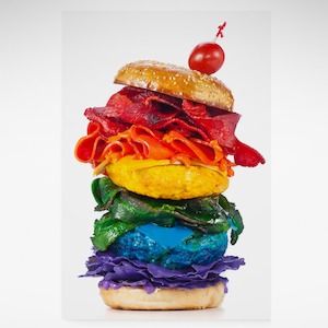 Henry Hargreaves: Burger Print