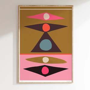 Inaluxe: Dreaming in Pink, Fine Art Limited Edition A2 Print