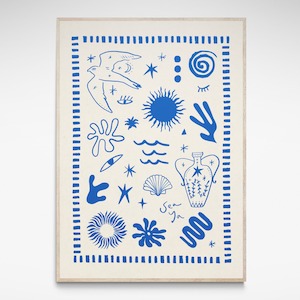 Monochrome: Greece, Print