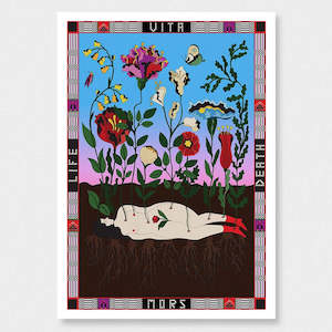 Blooms: Vita and Mors, Print