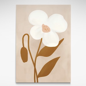 A1 Prints: Minimal Flower, Print
