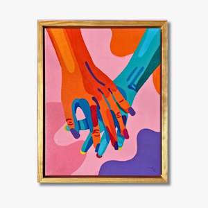 Intertwined, Painting