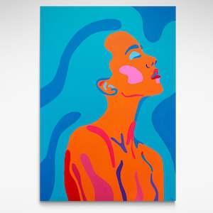 Empire Blue, Painting