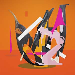 Chimp: Black Mirror (Huia), Limited Edition Print