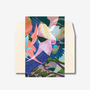 Flox: Kōtare & Kōkako, Note Card