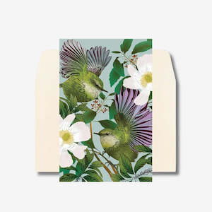 Tītipounamu & Karamū, Note Card