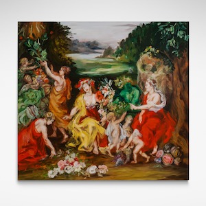 Her Fertility Turned Him Green, after Bruegal, Limited Edition Print