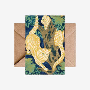 Te Papa Fine Art Prints: Cats in the Trees, Note Card