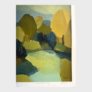 Georgina Hoby Scutt: Spring River Study, Limited Edition Print