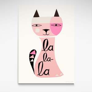 Inaluxe: LaLa Kitty Cat, Print