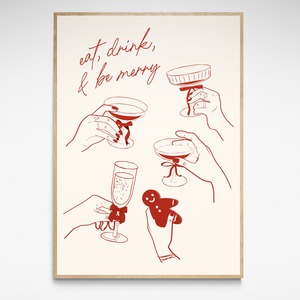 Christmas Drinks, Print
