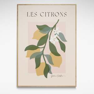 Les Citrons, Print