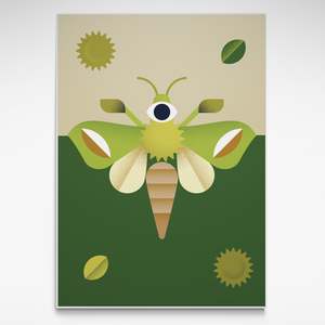 Pūriri Moth, Print
