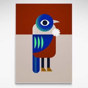 Tūī, Print