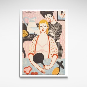 Woman at a Dressing Table, Print