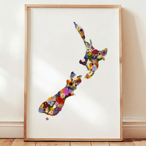 Aotearoa in Bloom, Print