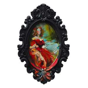 All: She Doesn't Fit the Frame #20, Oil Painting
