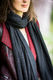 Long Perino Shawl - Black