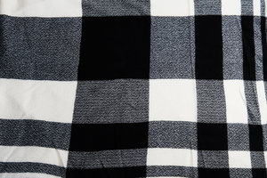 Fabric - Merino Fibonacci block pattern