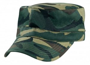Camo Military Cap - LoopWorkwear