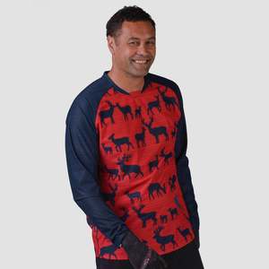 Men: Men's Send It L/S Sleeve Wild Red
