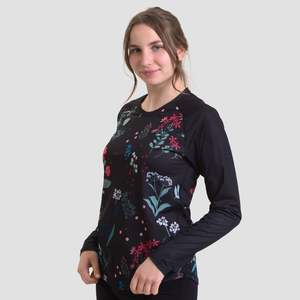 Floral R: Women's Send It L/S Floral .R Crew