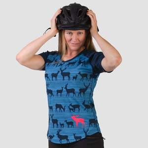 Women's Stack S/S Wild Blue