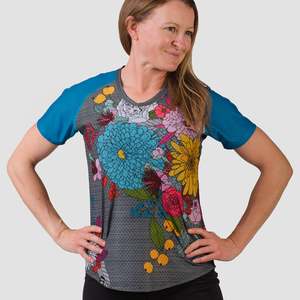 Short Sleeve Womens: Women's Stack S/S Zesty .B