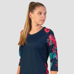 Women's Stack 3/4 Sleeve Missy - Midnight