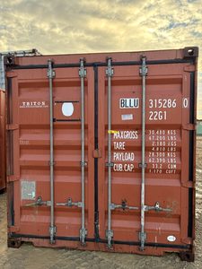 BLLU3152860 20ft GP Container