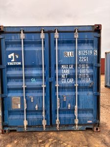 BLLU8125195 20ft GP Container
