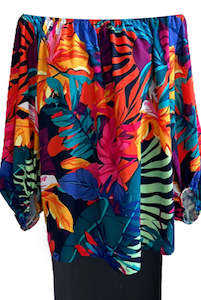 Taupou Tropical Tops: PIXIE Top