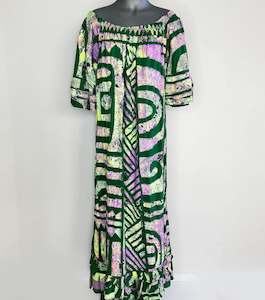 ATA RAYON DRESS (MU'UMU'U)