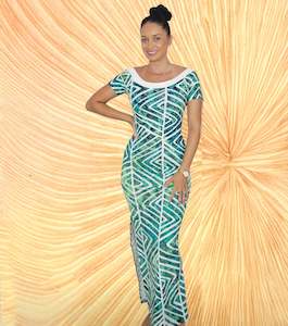 Pacific Island Art Dresses: LAINY DRESS