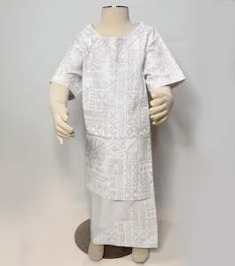 Eleinas Little Girls Collection: ALOFALELEI Girls Puletasi