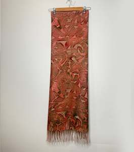 Pacific Scarf: Handprinted Island Scarves