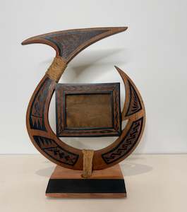 Carved Pasefika Designed Frame