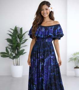 Made By Lorianas: MOEMOANA BLOOM RUFFLE DRESS