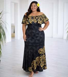 NAFANUA SCRUNCHED DRESS