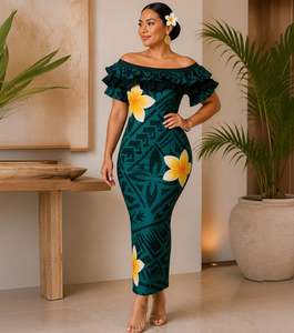 Taupou Dresses: MOANA-LANI DRESS