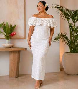 HUAHINE WHITE DRESS