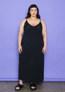 Made In Bali: Lucky Slip  - Black