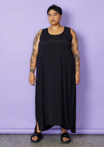 Made In Bali: Layering Dress - Black